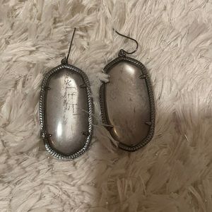 Kendra Scott Danielle limited editn slate earrings